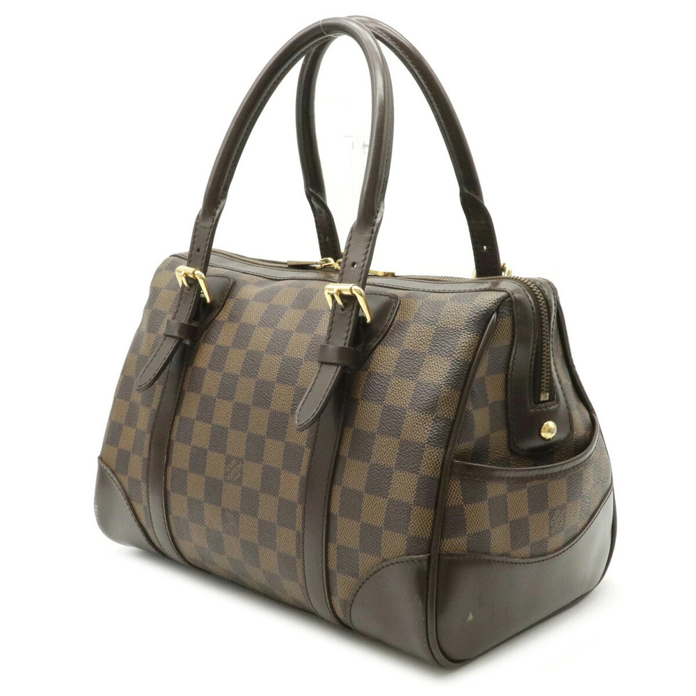Louis Vuitton Boston Berkeley Handbag Bag Damier Brown